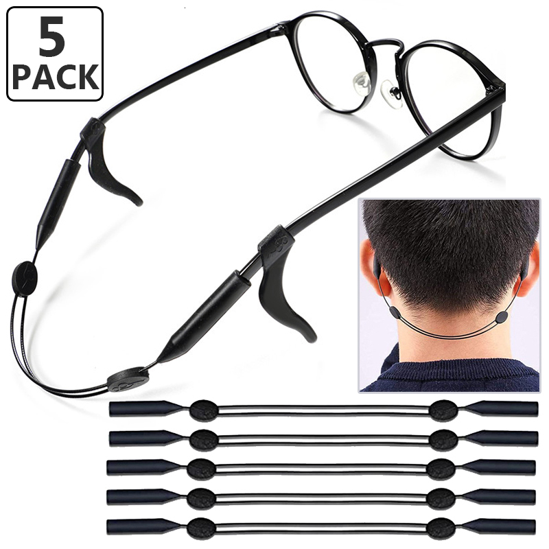 Eyeglasses chains 5Pcs Eyeglass Lanyard Glasses Strap Rope Adjustable Neck Cord Sport Accessories Sunglasses Chain Band String Holder 221119
Eyeglasses chains 5Pcs Eyeglass Lanyard Glasses Strap Rope Adjustable Neck Cord Sport Accessories Sunglasses Chain Band String Holder 221119
