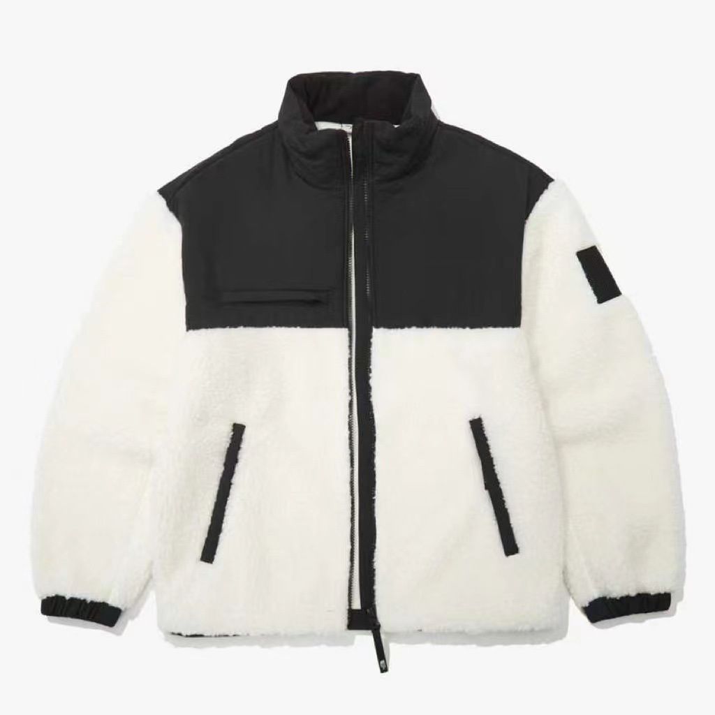 Men's Jackets Lamb Fleece Jacket Coat Cotton Shirt Embroidery Thickened Splice Contrast Stand Collar Jacket Unisex
Men's Jackets Lamb Fleece Jacket Coat Cotton Shirt Embroidery Thickened Splice Contrast Stand Collar Jacket Unisex