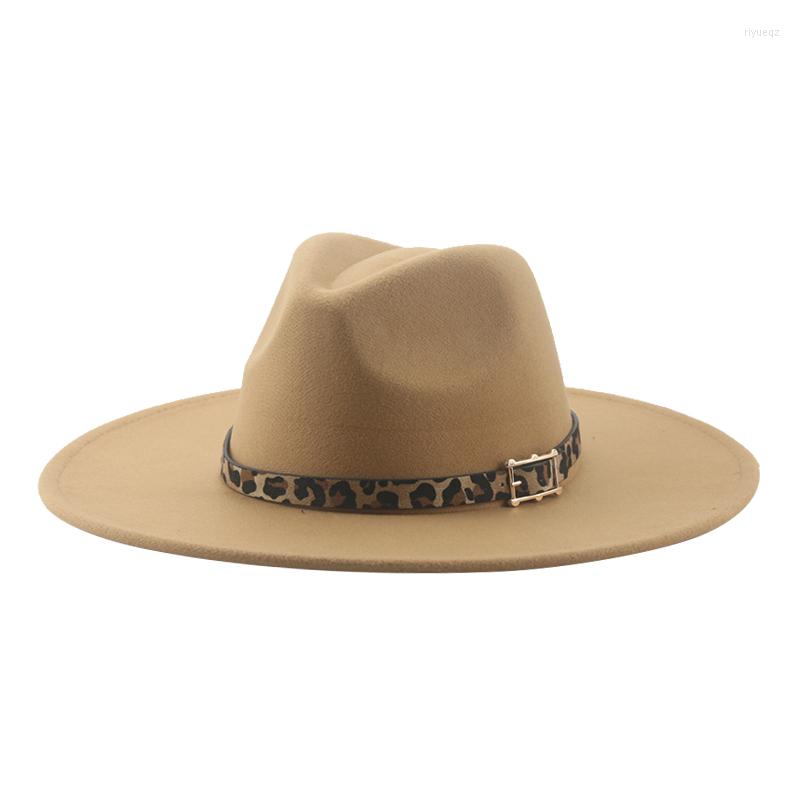 Berets Fedora Hat Hats For Women Big Brim 9.5cm Luxury Solid Leopard Band Vintage Khaki Black White Panama Bucket Man Chapeau Femme, Green
Berets Fedora Hat Hats For Women Big Brim 9.5cm Luxury Solid Leopard Band Vintage Khaki Black White Panama Bucket Man Chapeau Femme, Green