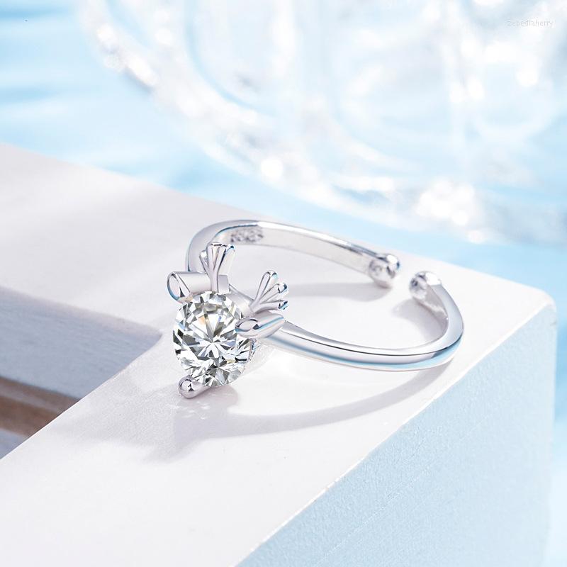Wedding Rings Ladies Temperament Simple Fawn Ring Engagement Bridal Jewelry Adjustable Elegant Accessories
Wedding Rings Ladies Temperament Simple Fawn Ring Engagement Bridal Jewelry Adjustable Elegant Accessories
