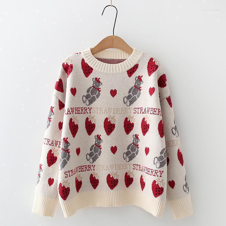 Women's Sweaters Women's Women Autumn Sweater With Cute Cartoon Print Long Sleeve Knitted Pullover Femme Casual Loose Thick Winter, Beige
Women's Sweaters Women's Women Autumn Sweater With Cute Cartoon Print Long Sleeve Knitted Pullover Femme Casual Loose Thick Winter, Beige