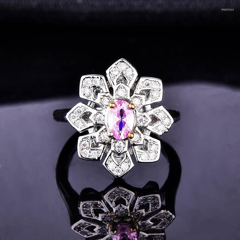 Wedding Rings Luxury Snowflake Silver Ring Fashion Christmas Jewelry Micro Pave Shiny Zircon Charm Finger For Women Birthday Gift
Wedding Rings Luxury Snowflake Silver Ring Fashion Christmas Jewelry Micro Pave Shiny Zircon Charm Finger For Women Birthday Gift