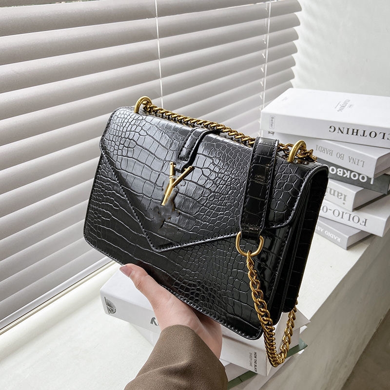 Luxury bag 2024 chain shoulder bag designer bag large capacity crossbody bag women's handbag party classic small square bag fashionable dinner bag women's wallet