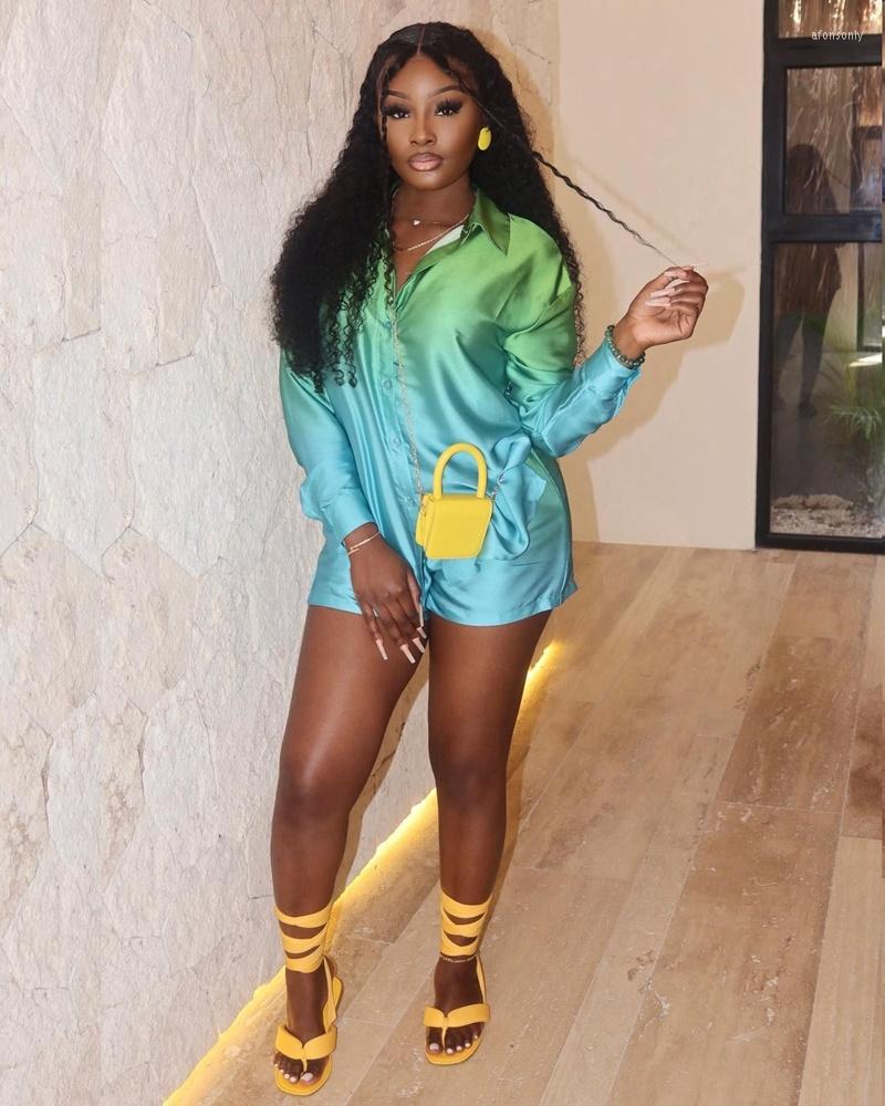 Women' Tracksuits Zoctuo Tracksuit Woman Two Piece Set Spring Shirt Tops And Short Suits For Women Shorts Sets Blouse Party Club Outfits, Green
Women' Tracksuits Zoctuo Tracksuit Woman Two Piece Set Spring Shirt Tops And Short Suits For Women Shorts Sets Blouse Party Club Outfits, Green