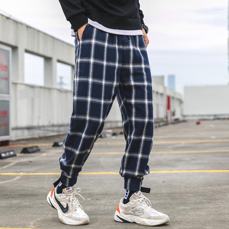 Men's Pants Men's Sports Trousers Chequered Street Cotton Blended Hip-hop 2022, Dark blue red grid
Men's Pants Men's Sports Trousers Chequered Street Cotton Blended Hip-hop 2022, Dark blue red grid