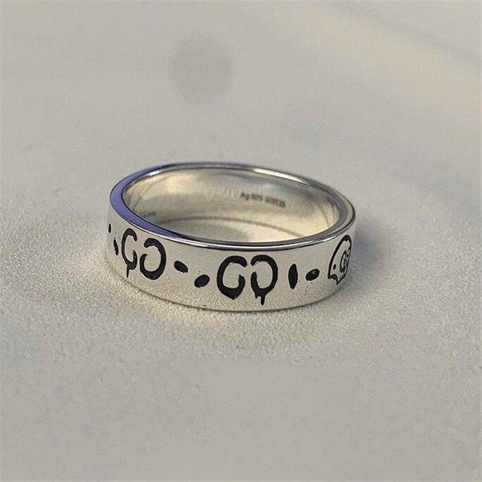 Fashion Unisex luxury Ring for Men Women Unisex Ghost Designer Rings Jewelry Sliver Color
Fashion Unisex luxury Ring for Men Women Unisex Ghost Designer Rings Jewelry Sliver Color