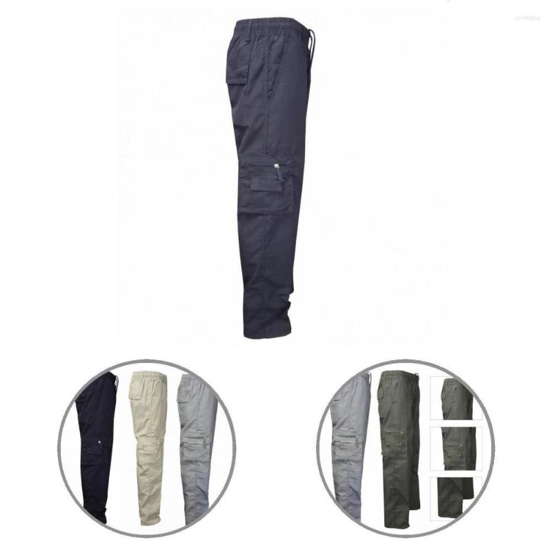 Men's Pants Cargo Multi Pockets Wear Resistant Breathable Solid Color Mid Waist Male Sweatpants Men For Camping, Khaki
Men's Pants Cargo Multi Pockets Wear Resistant Breathable Solid Color Mid Waist Male Sweatpants Men For Camping, Khaki
