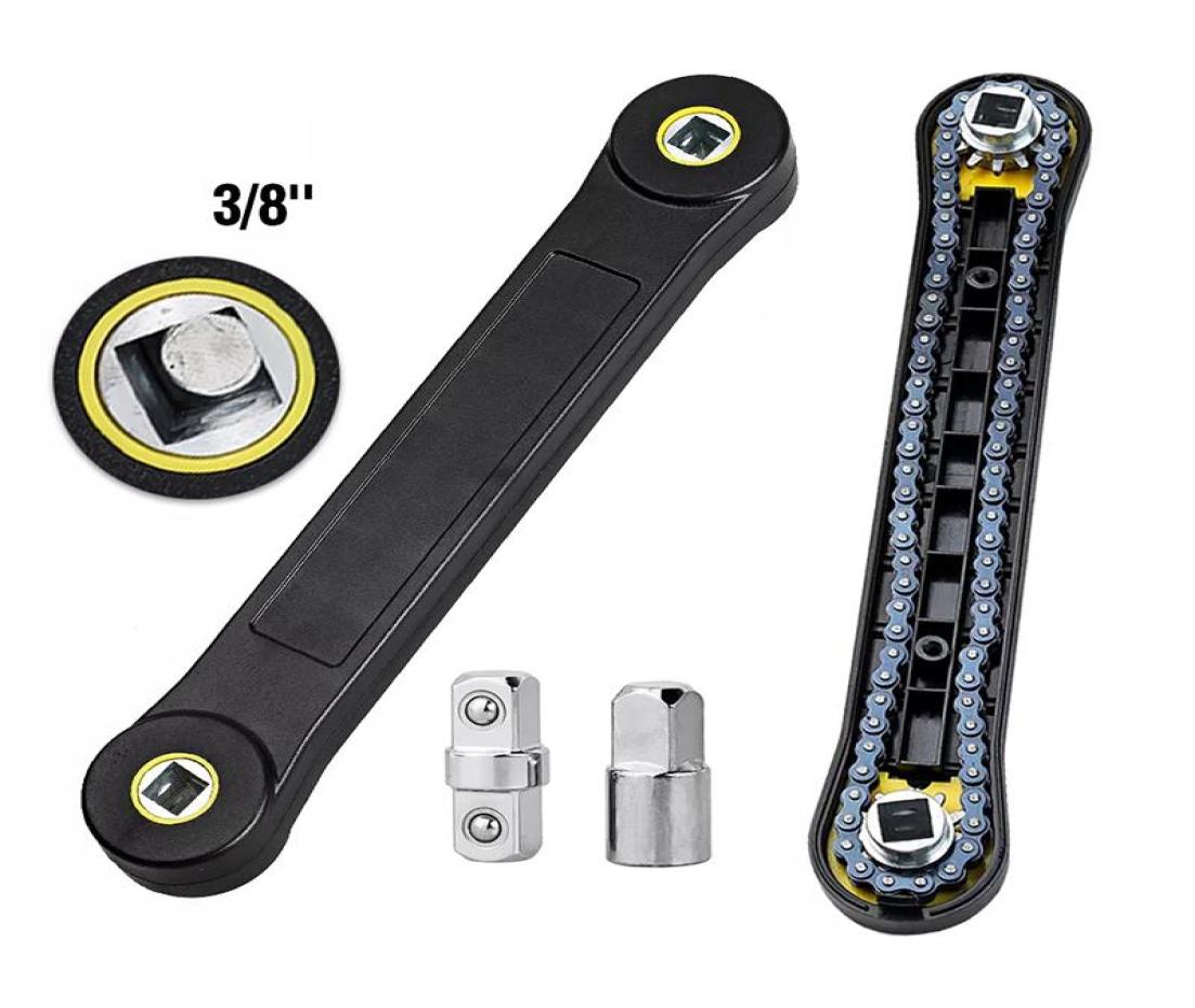 Hand Tools Universal Extension Wrench Adjustable Spanner 38 Inch Ratchet Car Vehicle Replacement Parts Screw Nut Tool Set9775834