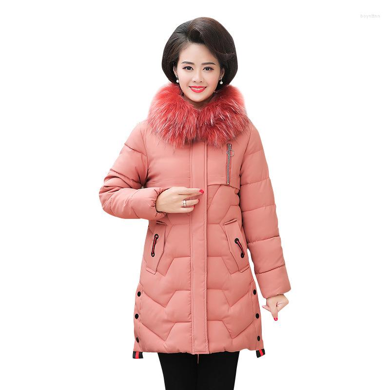 Women's Down Jacket Coat Women Middle-aged Cotton-padded Winter Clothes Hooded Fur Collar Thick Long Vestidos YLZ908, Black
Women's Down Jacket Coat Women Middle-aged Cotton-padded Winter Clothes Hooded Fur Collar Thick Long Vestidos YLZ908, Black