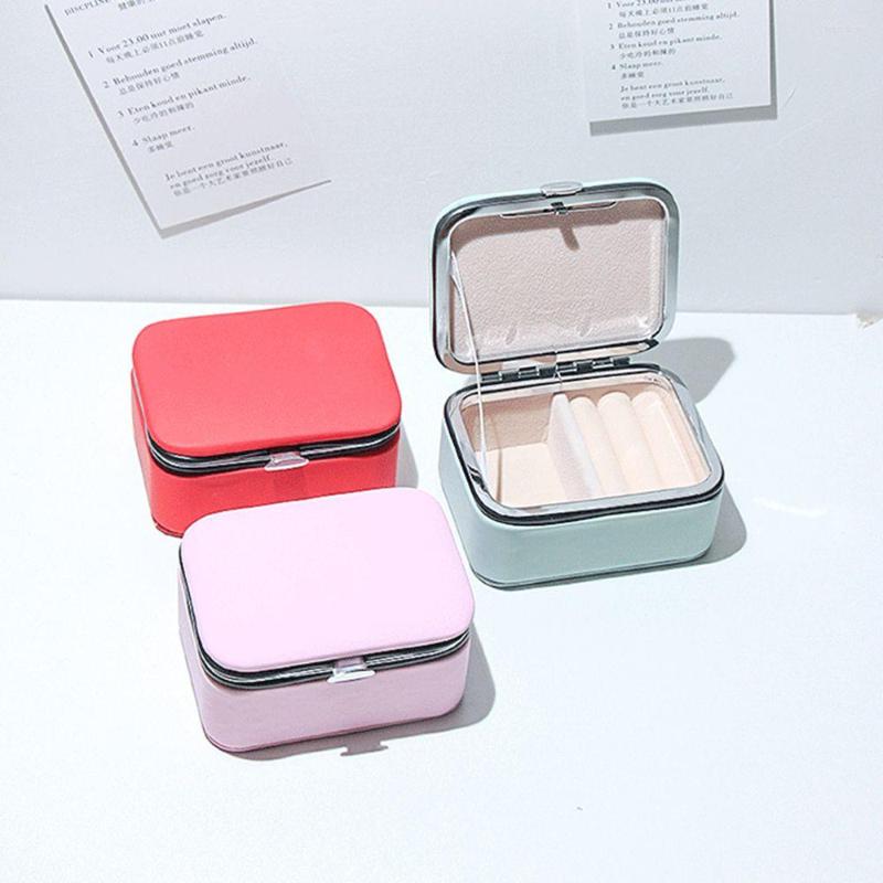 Jewelry Pouches Portable Simple PU Leather Ring Earring Storage Box Display Case Organizer
Jewelry Pouches Portable Simple PU Leather Ring Earring Storage Box Display Case Organizer