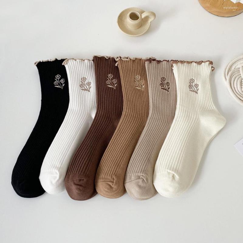 Women Socks Flower Ruffle Retro Frilly Cartoon Embroidery Cotton Cute Lolita Winter Pattern Warm Kawaii Short Sweet Female, Beige
Women Socks Flower Ruffle Retro Frilly Cartoon Embroidery Cotton Cute Lolita Winter Pattern Warm Kawaii Short Sweet Female, Beige