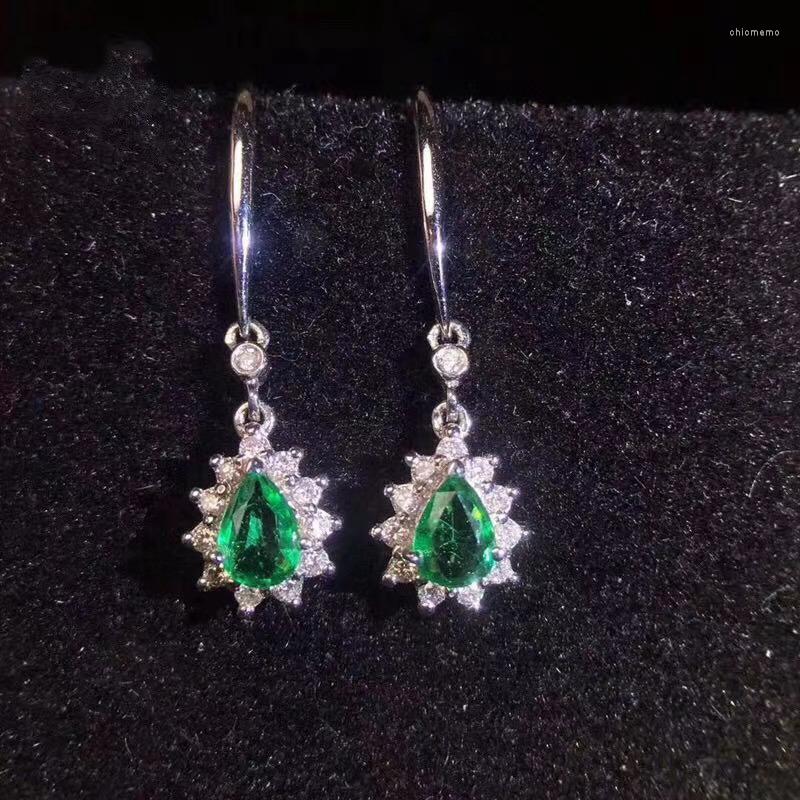 Stud Earrings Female Party Jewelry Natural And Real Emerald Earring 925 Sterling Silver Fashion For Women
Stud Earrings Female Party Jewelry Natural And Real Emerald Earring 925 Sterling Silver Fashion For Women