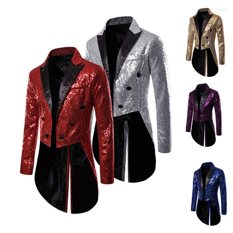 Men' Suits Men Shiny Sequin Embellished Tuxedo Blazer Jacket Nightclub Button Prom Suit Wedding Singers Stage Clothes Gentleman Formal, Black
Men' Suits Men Shiny Sequin Embellished Tuxedo Blazer Jacket Nightclub Button Prom Suit Wedding Singers Stage Clothes Gentleman Formal, Black