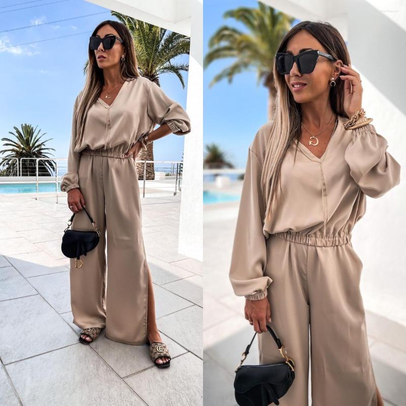 Women' Two Piece Pants Tracksuit Women Outfits Summer Chiffon Soft Crop Top Suits Solid Mujer Lady Suit Loose Split Sets Outfit Vetement, Green
Women' Two Piece Pants Tracksuit Women Outfits Summer Chiffon Soft Crop Top Suits Solid Mujer Lady Suit Loose Split Sets Outfit Vetement, Green