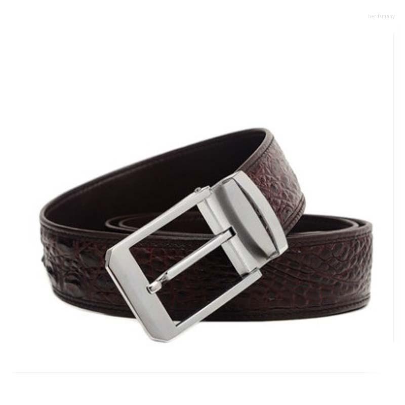 Belts Langhao Belt Male Crocodile Leather Men Business Stainless Steel Pin Buckle Fastener My, Black
Belts Langhao Belt Male Crocodile Leather Men Business Stainless Steel Pin Buckle Fastener My, Black