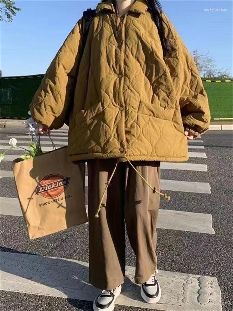 Women' Trench Coats Y2k Parkas For Women Vintage Thicken Warm Fall Winter Oversized Jackets 2022 Korean Fashion Casual Loose, Yellow
Women' Trench Coats Y2k Parkas For Women Vintage Thicken Warm Fall Winter Oversized Jackets 2022 Korean Fashion Casual Loose, Yellow