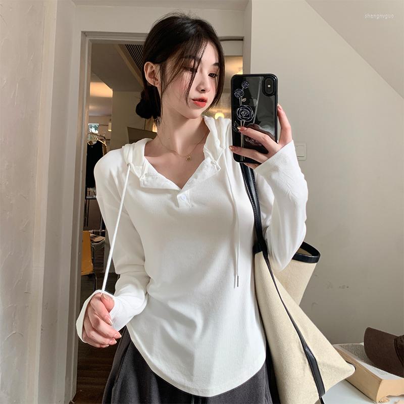 Women' T Shirts Casual Oversized Shirt Women Streetwear Hooded Tshirt Long Sleeve Top Irregular Hem All-match Tee Femme Camisetas, Pure white
Women' T Shirts Casual Oversized Shirt Women Streetwear Hooded Tshirt Long Sleeve Top Irregular Hem All-match Tee Femme Camisetas, Pure white