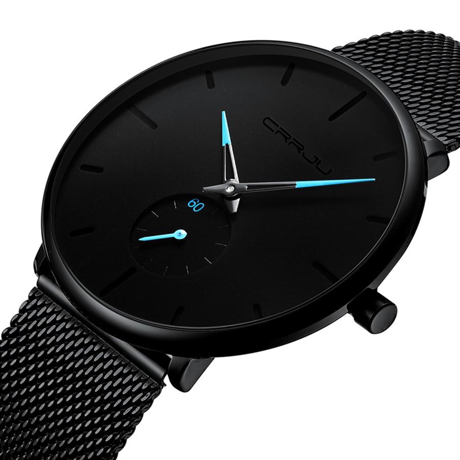 Top Brand Luxury Fashion Mens Watches Quartz Watch Men Casual Slim Mesh Steel Waterproof Sport Watch Relogio Masculino212T, Black
Top Brand Luxury Fashion Mens Watches Quartz Watch Men Casual Slim Mesh Steel Waterproof Sport Watch Relogio Masculino212T, Black