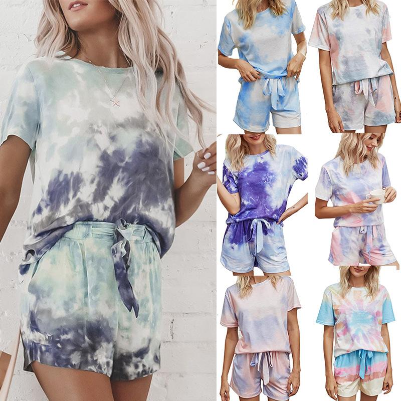 Women' Tracksuits 2 Pieces Set Women With Summer 2022 Europe To Dye Printing Pajamas Gradient Household Take Sports MDF9803, Purple
Women' Tracksuits 2 Pieces Set Women With Summer 2022 Europe To Dye Printing Pajamas Gradient Household Take Sports MDF9803, Purple