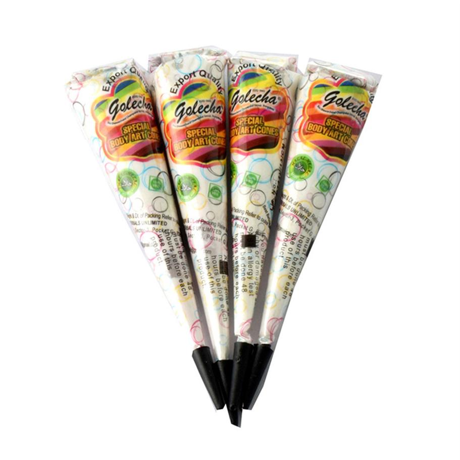 12 Pcs Set White Henna Tattoo Ink Hand Body Paint Cone Temporary Tattoos Long Lasting Waterproof Tattoo Cream315Z
12 Pcs Set White Henna Tattoo Ink Hand Body Paint Cone Temporary Tattoos Long Lasting Waterproof Tattoo Cream315Z