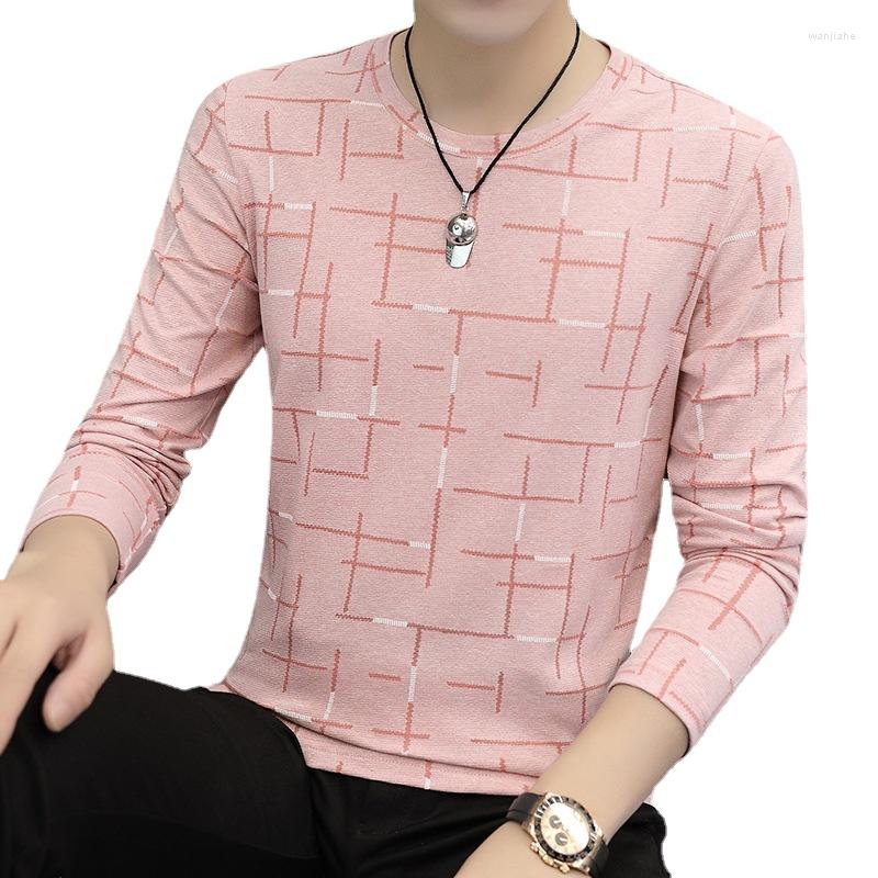 Men's Polos Round Neck Cotton Long Sleeve T-Shirt Slim Thin Casual Print Men Clothing, White
Men's Polos Round Neck Cotton Long Sleeve T-Shirt Slim Thin Casual Print Men Clothing, White