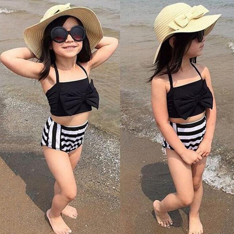Cute Baby Kids Girl Bikini Set Swimwear Striped Triangle Bow Swimming Bathing Suit Two Pieces Swimsuit Proud Princess Beachwear2683, As picture
Cute Baby Kids Girl Bikini Set Swimwear Striped Triangle Bow Swimming Bathing Suit Two Pieces Swimsuit Proud Princess Beachwear2683, As picture