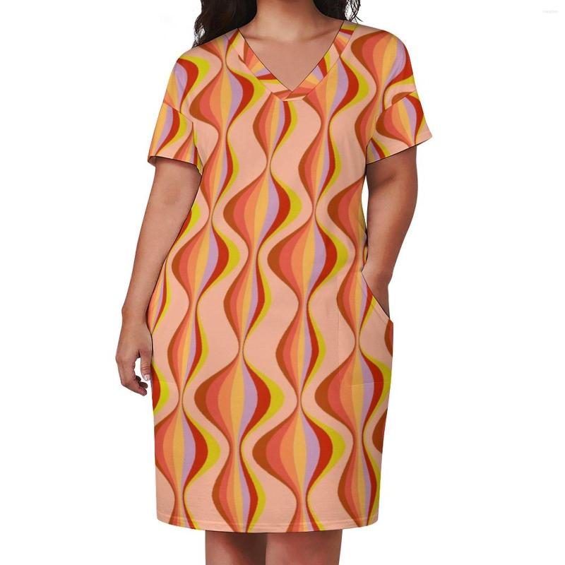 Plus Size Dresses Retro Mod Pattern Dress V Neck 60s Aesthetic Kawaii Womens Street Fashion Printed Casual With Pockets, Style-13
Plus Size Dresses Retro Mod Pattern Dress V Neck 60s Aesthetic Kawaii Womens Street Fashion Printed Casual With Pockets, Style-13