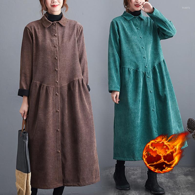 Women's Trench Coats The Coat Of Corduroy Windbreaker In 2022 Will Be Thickened Womens Winter Plus Size, Black
Women's Trench Coats The Coat Of Corduroy Windbreaker In 2022 Will Be Thickened Womens Winter Plus Size, Black