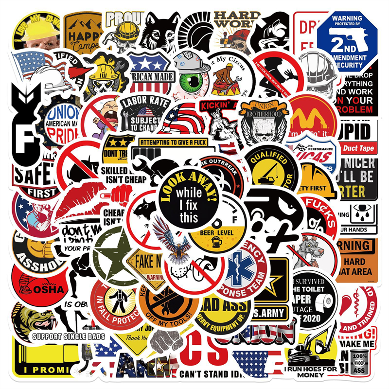 98Pcs Funny Hard Hat Sticker Helmet Graffiti Stickers for DIY Luggage Laptop Skateboard Motorcycle Bicycle Stickers, Multi colors
98Pcs Funny Hard Hat Sticker Helmet Graffiti Stickers for DIY Luggage Laptop Skateboard Motorcycle Bicycle Stickers, Multi colors