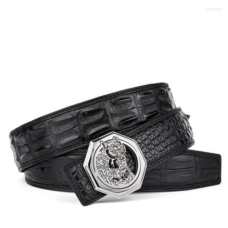 Belts Gete Crocodile Men Belt Male Fashion Stainless Steel Smooth Buckle Americas Alligator, Black
Belts Gete Crocodile Men Belt Male Fashion Stainless Steel Smooth Buckle Americas Alligator, Black