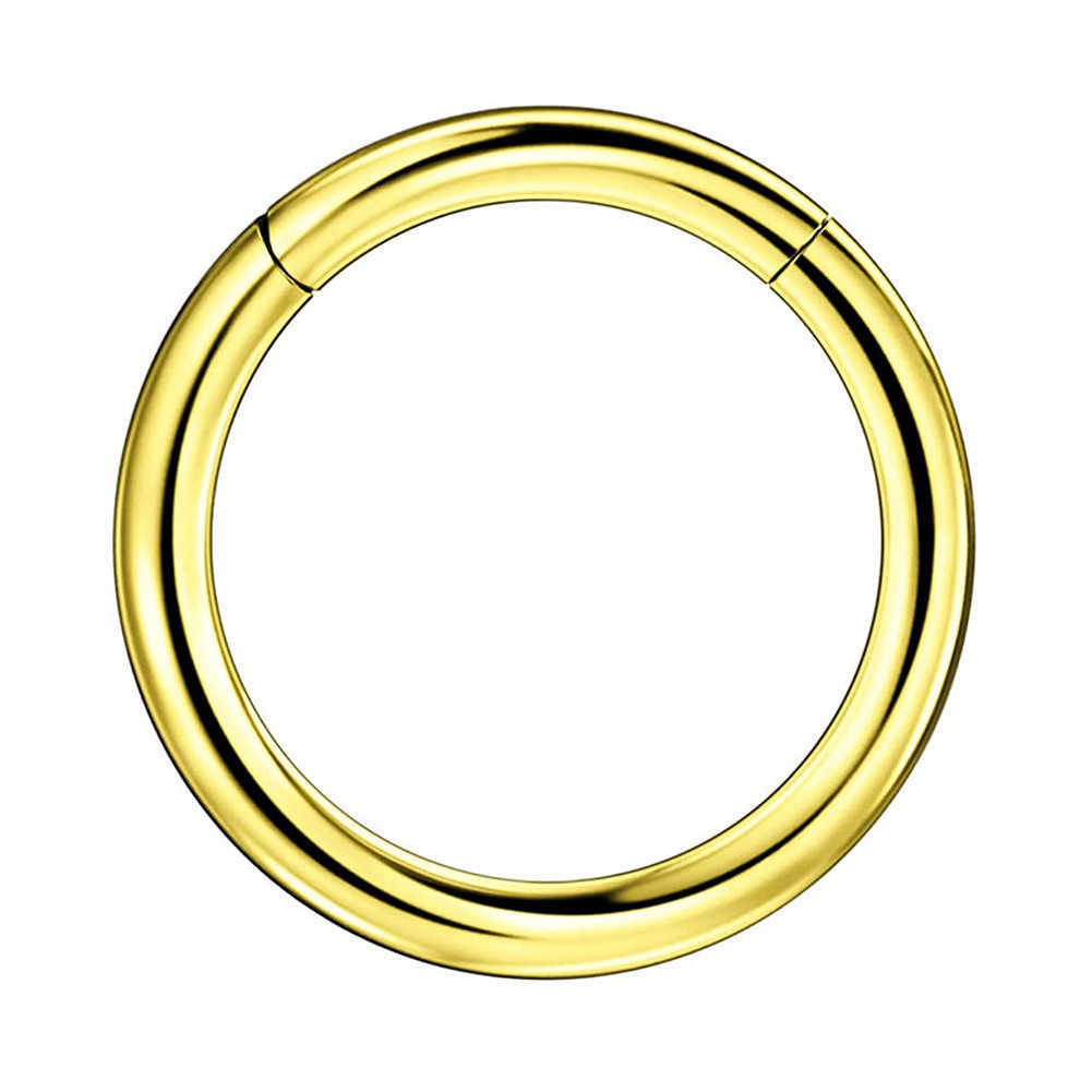 Indian Hoop Nose Ring Stainless Steel Lip Rings lage Earring Piercing Jewelry For Women