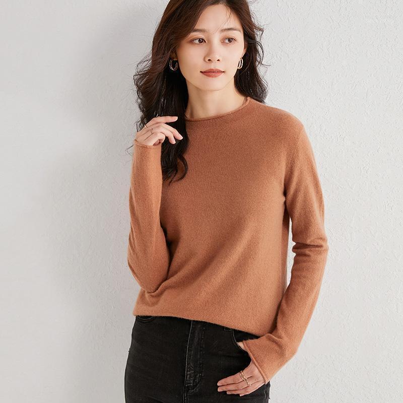 Women' Sweaters Women' LHZSYY 2022 Round Neck Cashmere Sweater Women Short Wool Autumn/Winter Knit Pullover Curled Long Sleeve Thin, Black
Women' Sweaters Women' LHZSYY 2022 Round Neck Cashmere Sweater Women Short Wool Autumn/Winter Knit Pullover Curled Long Sleeve Thin, Black