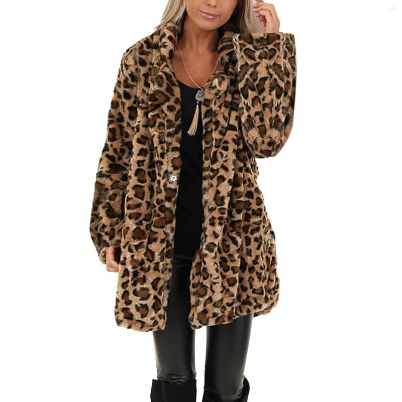 Women' Fur Women Leopard Dot Furry Coat Jacket Faux Warm Pattern Soft Fleece Winter
Women' Fur Women Leopard Dot Furry Coat Jacket Faux Warm Pattern Soft Fleece Winter