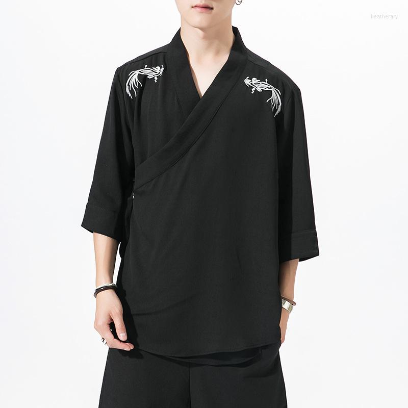 Ethnic Clothing Summer Male Embroidery Prevent Bask In Unlined Upper Garmen Traditional Chinese Jacket Men Loose Coat Casual Cardigan Wear
Ethnic Clothing Summer Male Embroidery Prevent Bask In Unlined Upper Garmen Traditional Chinese Jacket Men Loose Coat Casual Cardigan Wear