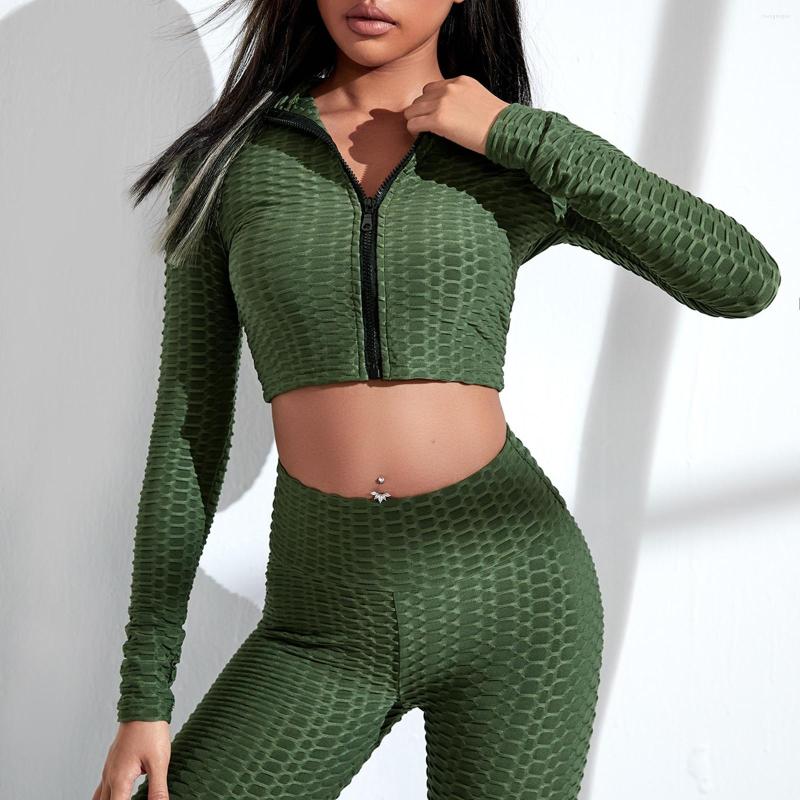 Women' T Shirts Crop Tops Women Long Sleeve Running Sexy Exposed Navel Yoga T-shirts Solid Sports Top Quick Dry Fitness Gym Sport Wear, Green
Women' T Shirts Crop Tops Women Long Sleeve Running Sexy Exposed Navel Yoga T-shirts Solid Sports Top Quick Dry Fitness Gym Sport Wear, Green