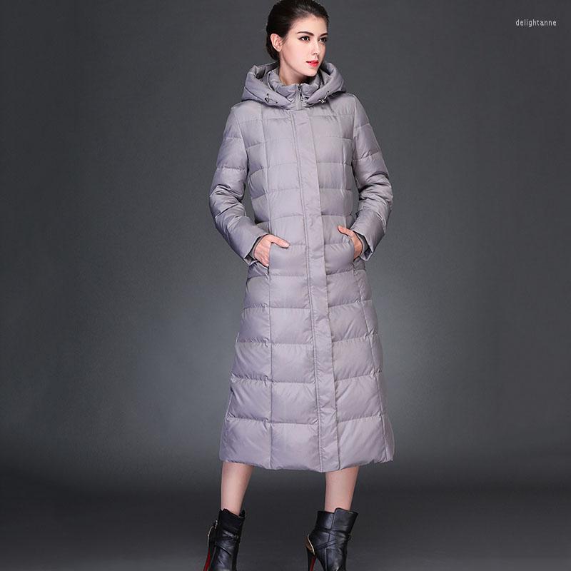 Women' Down Winter Jacket Plus Size Long 90% White Duck Outerwear Casual Hooded Parka Overcoat Chain Detachable Hat, Hhhd 559 black 01
Women' Down Winter Jacket Plus Size Long 90% White Duck Outerwear Casual Hooded Parka Overcoat Chain Detachable Hat, Hhhd 559 black 01