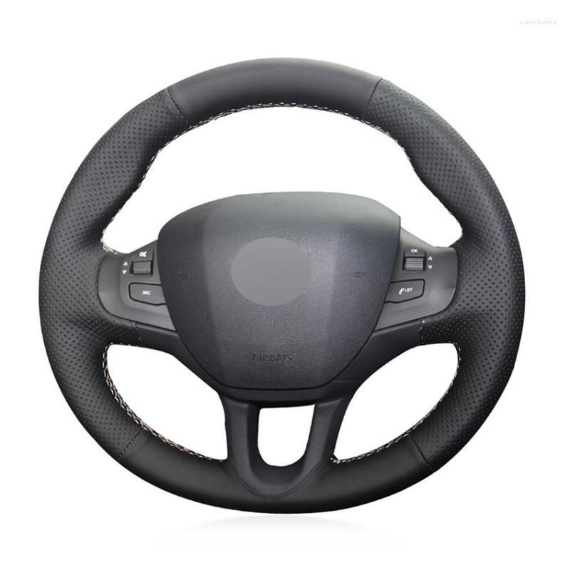 Steering Wheel Covers Black Artificial Leather Handsewing No-slip Car Cover For 208 2011-2022 2008 2013-2022 308S 2022
Steering Wheel Covers Black Artificial Leather Handsewing No-slip Car Cover For 208 2011-2022 2008 2013-2022 308S 2022