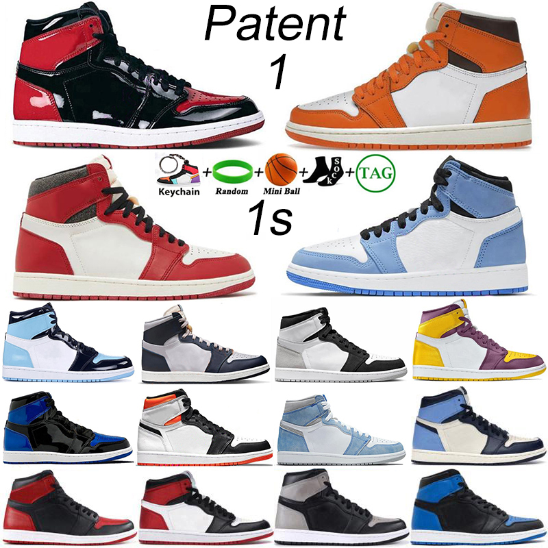 2022 Mens Basketball Shoes Jumpman 1 high OG 1s Starfish Lost Found Bred Patent Stage Haze University Blue Hyper Royal UNC men women Sport Sneakers Trainers Size 36-46
2022 Mens Basketball Shoes Jumpman 1 high OG 1s Starfish Lost Found Bred Patent Stage Haze University Blue Hyper Royal UNC men women Sport Sneakers Trainers Size 36-46