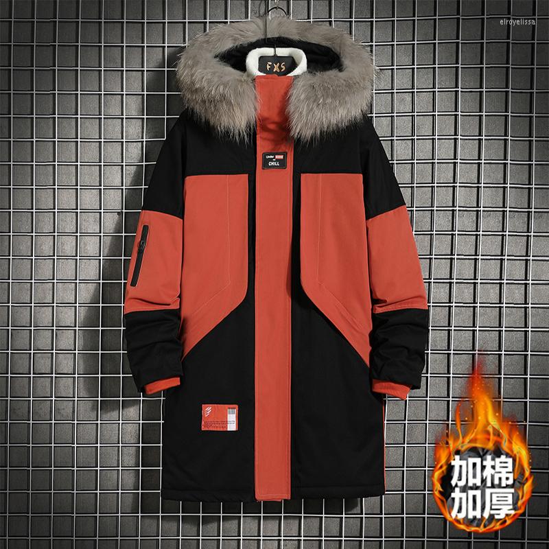 Men's Down 2022 Winter Mens Casual Fur Collar Cotton-Padded Long Jacket Men Hooded Cargo Thick Trench Coat Male Plus Size -8XL, Army green
Men's Down 2022 Winter Mens Casual Fur Collar Cotton-Padded Long Jacket Men Hooded Cargo Thick Trench Coat Male Plus Size -8XL, Army green