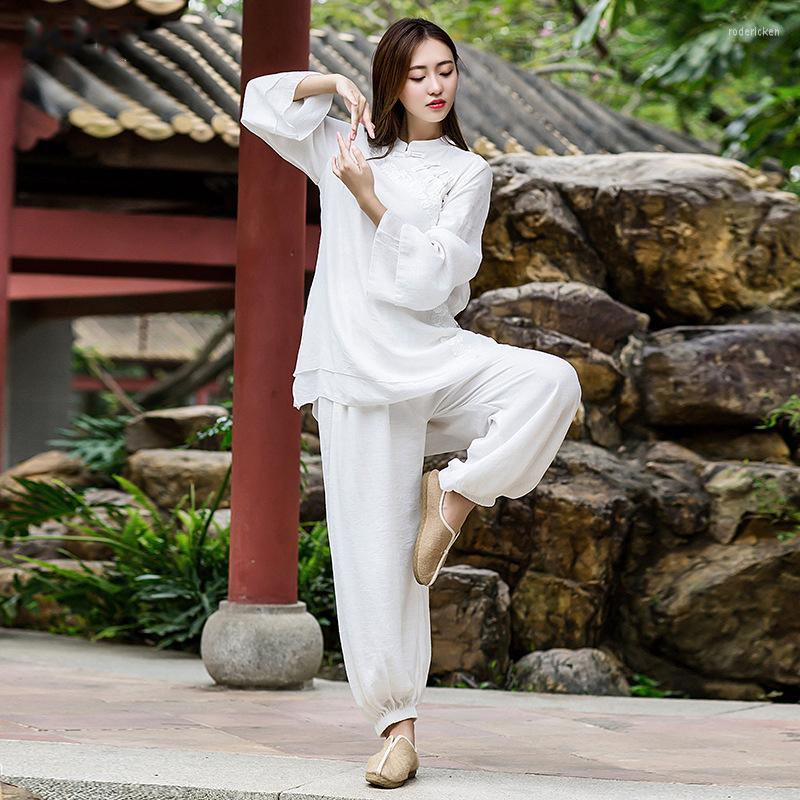 Ethnic Clothing Professional Tai Chi Uniform Women Cotton Linen White High Quality Wu Shu Adult Martial Arts Wing Chun Suit
Ethnic Clothing Professional Tai Chi Uniform Women Cotton Linen White High Quality Wu Shu Adult Martial Arts Wing Chun Suit