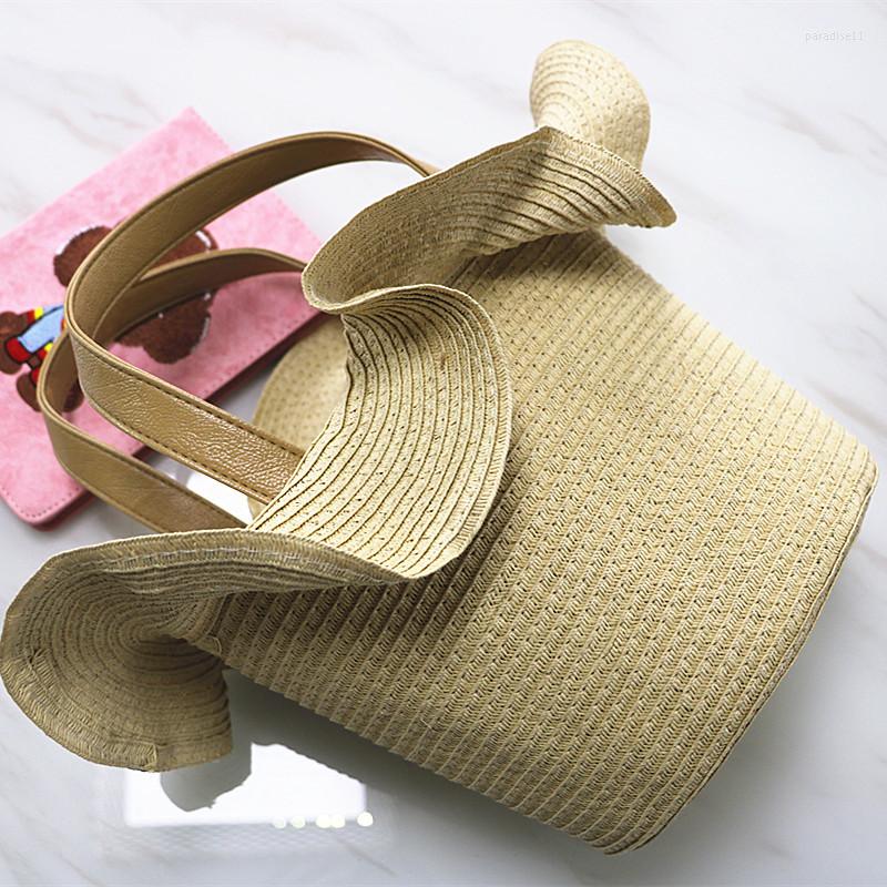 Evening Bags Hat Shape Straw Bag Summer Beach Handbag Women Causal Shopping Travel Large Capacity Woven Shoulder Pouches Bolsa E31, Beige
Evening Bags Hat Shape Straw Bag Summer Beach Handbag Women Causal Shopping Travel Large Capacity Woven Shoulder Pouches Bolsa E31, Beige