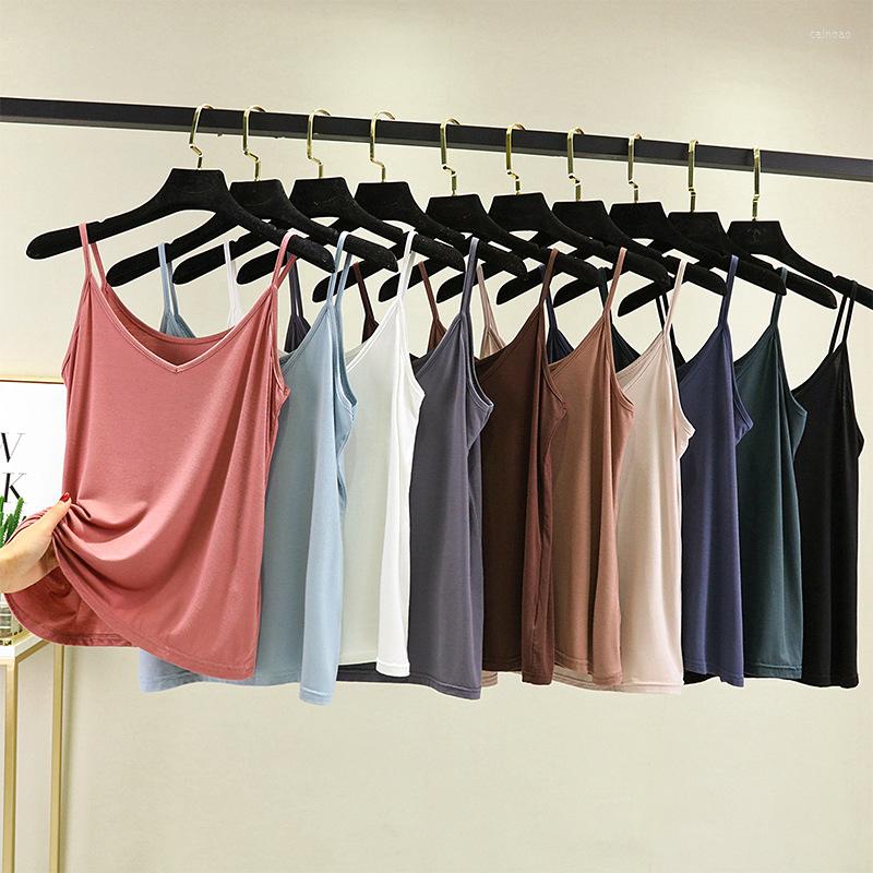 Women's Tanks 2022 European And American Suspender Women's Sleeveless V-neck In Summer Slim With A Thin Casual Top At The Bottom, Black
Women's Tanks 2022 European And American Suspender Women's Sleeveless V-neck In Summer Slim With A Thin Casual Top At The Bottom, Black