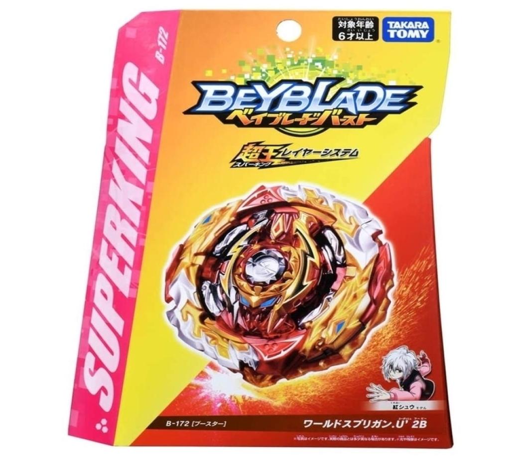 Spinning Top TOMY Beyblade Burst B172 Booster World SprigganU039 2B B160 King HeliosZn 1B 221017
Spinning Top TOMY Beyblade Burst B172 Booster World SprigganU039 2B B160 King HeliosZn 1B 221017