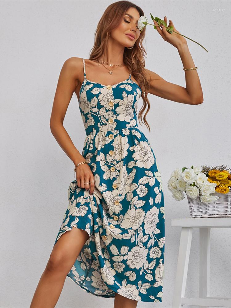 Casual Dresses 2022 Sleeveless Print Boho Strap Dress Women Summer Sweetheart Neck Green Floral Sundress Vintage Sexy Suspender, Black
Casual Dresses 2022 Sleeveless Print Boho Strap Dress Women Summer Sweetheart Neck Green Floral Sundress Vintage Sexy Suspender, Black