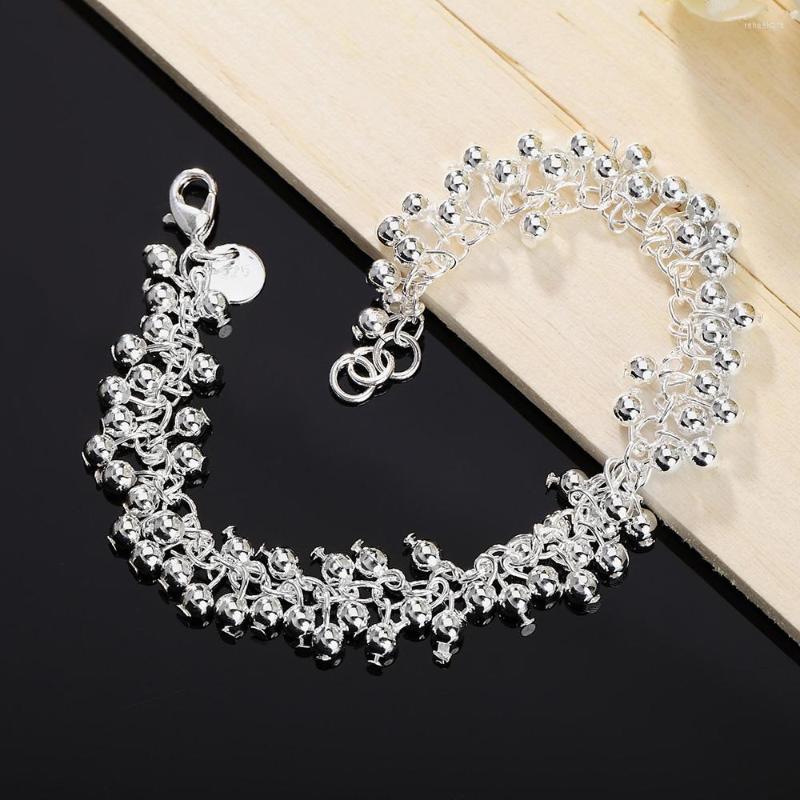 Link Bracelets Fine 925 Stamped Grape Bead Chain For Women Man Wedding Party Christmas Gifts Fashion Brands Jewelry
Link Bracelets Fine 925 Stamped Grape Bead Chain For Women Man Wedding Party Christmas Gifts Fashion Brands Jewelry