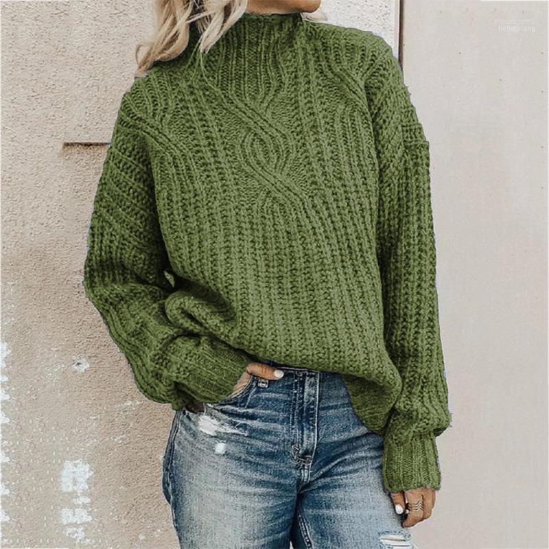 Women's Sweaters Women's 2022 European And American Sweater High Neck Twist Knitted Sweater-36, Army green
Women's Sweaters Women's 2022 European And American Sweater High Neck Twist Knitted Sweater-36, Army green