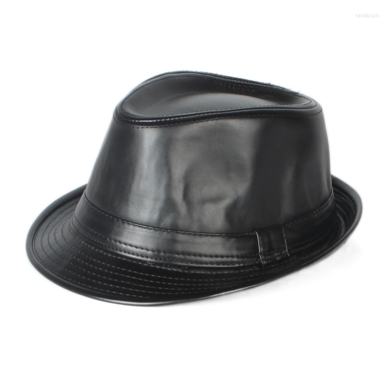 Berets Wholesale Fashion Simple PU Hats Autumn And Winter Leather Fedora Hat For Women Men, Black
Berets Wholesale Fashion Simple PU Hats Autumn And Winter Leather Fedora Hat For Women Men, Black