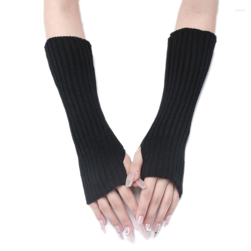 Knee Pads Exquisite Knitted Arm Cover 30cm Fingerless Gloves Solid Color Half Finger Sleeves For Women Girls Friends, White
Knee Pads Exquisite Knitted Arm Cover 30cm Fingerless Gloves Solid Color Half Finger Sleeves For Women Girls Friends, White