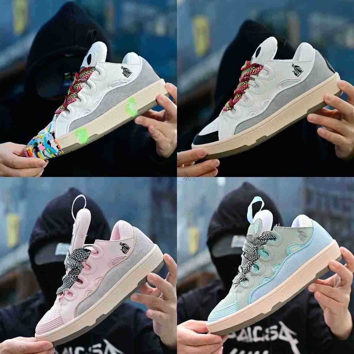 Designer Shoe Lanvins Sneakers Dress Shoes Luxury Trendy bread shoess men women low top casual sports trainer, Black and white
Designer Shoe Lanvins Sneakers Dress Shoes Luxury Trendy bread shoess men women low top casual sports trainer, Black and white