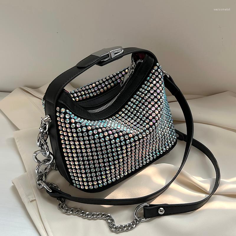 Evening Bags Bright Diamond Bucket Crossbody Bag For Women 2022 Fashion Cute Summer Chain Shoulder Side Handbags, Black
Evening Bags Bright Diamond Bucket Crossbody Bag For Women 2022 Fashion Cute Summer Chain Shoulder Side Handbags, Black